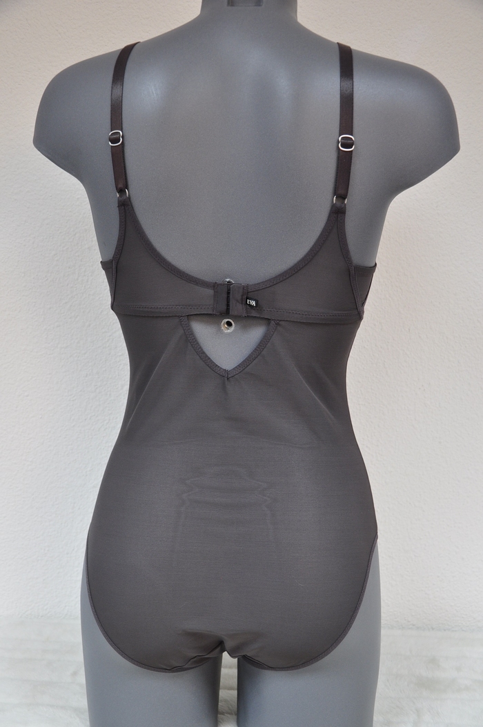 Eva Mesh Me Up grau korselett