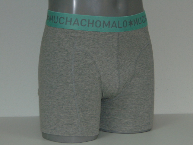 Muchachomalo Solid  grau boxershort