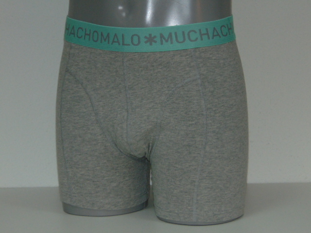 Muchachomalo Solid  grau boxershort
