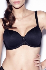 Louisa Bracq Chantilly schwarz vorgeformter bh