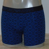 Armani Männer Logo schwarz/blau boxershort