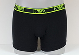 Armani Männer Eagle schwarz/gelb boxershort