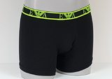 Armani Männer Eagle schwarz/gelb boxershort