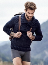 Sloggi Männer Ever New grau boxershort