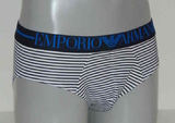 Armani Männer Eagle navy-blau/weiß männer slip
