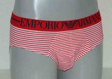 Armani Männer Eagle weiß/rot männer slip