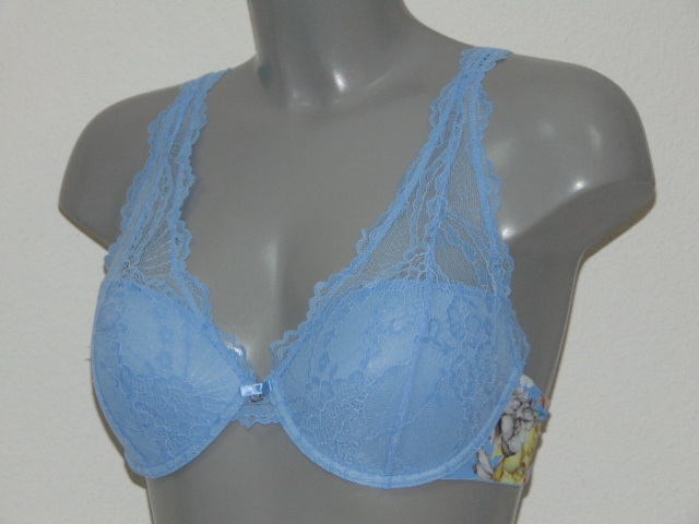 Armani Damen Floral Blue blau push up bh