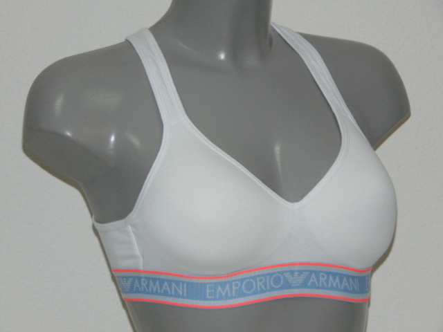 Armani Damen Armani Sport weiß ohne bügel bh