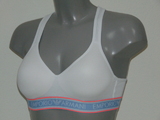 Armani Damen Armani Sport weiß ohne bügel bh
