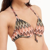 LingaDore Strand Neva pink/grün gemoldefer bikini bh