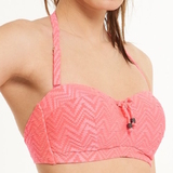 LingaDore Strand Juniper koralle unwattierter bikini bh