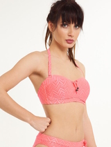 LingaDore Strand Juniper koralle unwattierter bikini bh
