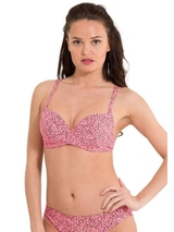 LingaDore Strand Festival pink gemoldefer bikini bh