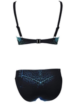 Mila Peacock Pride schwarz/print set