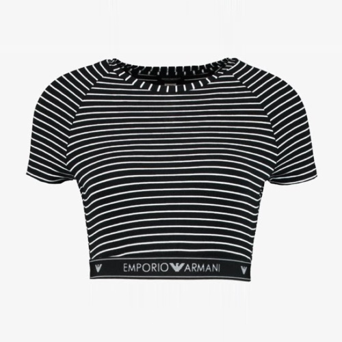 Armani Damen Mon Amour schwarz/weiß top