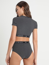 Armani Damen Mon Amour schwarz/weiß top