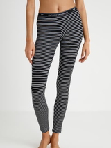 Armani Damen Mon Amour schwarz/weiß legging