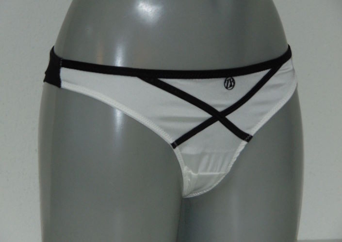 DDO Special Zimbra weiß/schwarz brasilianischer slip