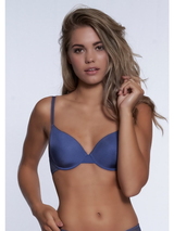 After Eden pam jeans blau vorgeformter bh