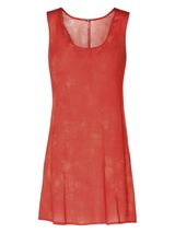 Eva Kafta rot kleid