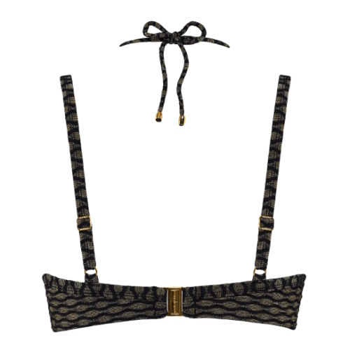 Marlies Dekkers Bademode Holi Vintage schwarz/gold gemoldefer bikini bh