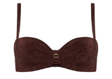 Marlies Dekkers Bademode Puritsu braun gemoldefer bikini bh