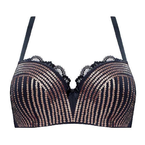Marlies Dekkers Hollywood Glam schwarz/gold vorgeformter bh