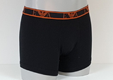Armani Männer Eagle schwarz/orange boxershort