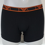 Armani Männer Eagle schwarz/orange boxershort