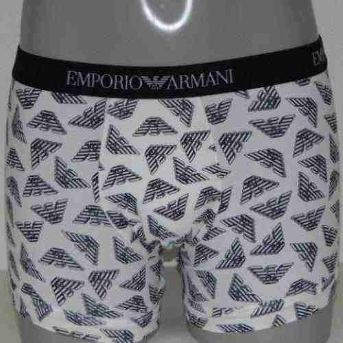 Armani Männer Logo weiß boxershort