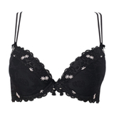 Louisa Bracq Marie-Antoinette schwarz push up bh