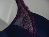 Elbrina Helen navy-blau/rot nicht geformter bh