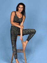 Anita Aktiv Extreme Kontrolle grau/print legging