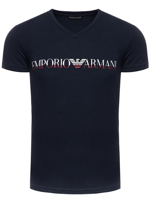 Armani Männer Logo navy-blau mode