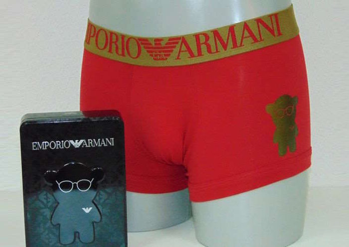 Armani Männer Trunk rot trunk