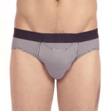 HOM Simon navy-blau/weiß männer slip