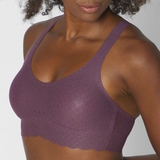Sloggi Zero Feel Lace taupe ohne bügel bh
