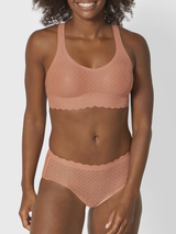 Sloggi Zero Feel Lace lachsrosa ohne bügel bh