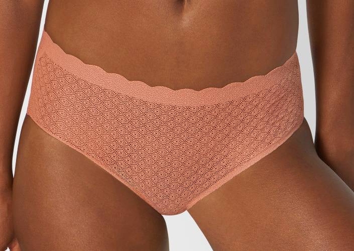 Sloggi Zero Feel Lace lachsrosa slip