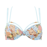 Marlies Dekkers No Te Olvido blau/mehrfarbig nicht geformter bh