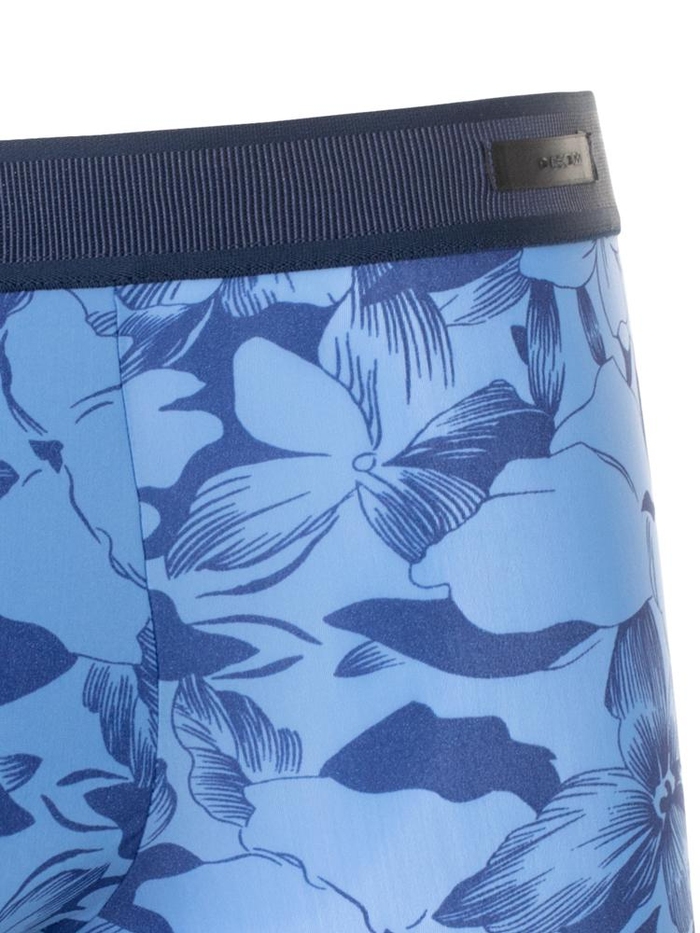 HOM Flowery blau/print boxershort