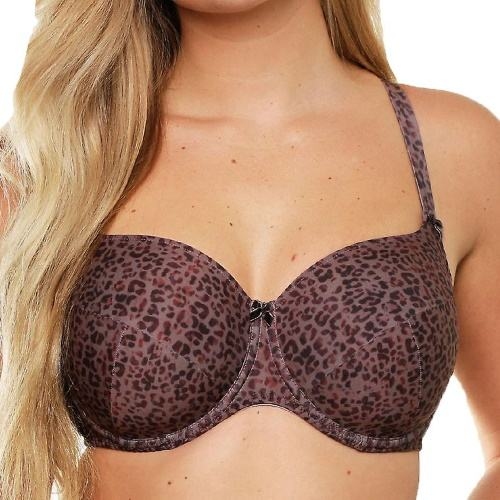 LingaDore Magic braun/print vorgeformter bh