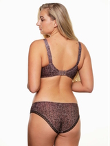 LingaDore Magic braun/print nicht geformter bh