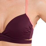 LingaDore Strand Journey weinrot unwattierter bikini bh