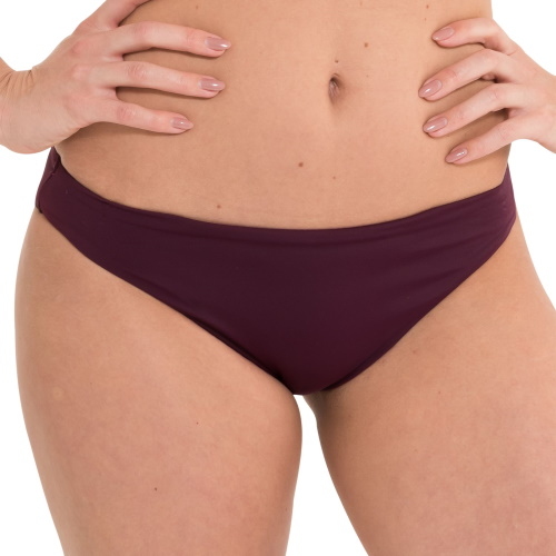 LingaDore Strand Journey weinrot bikini slip
