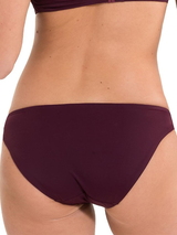 LingaDore Strand Journey weinrot bikini slip