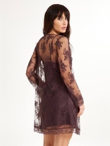 LingaDore Nacht La Notte mauve kimono