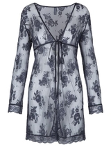 LingaDore Nacht La Notte blau kimono