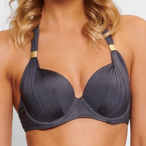 LingaDore Strand Rio dunkegrau gemoldefer bikini bh