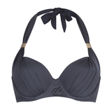 LingaDore Strand Rio dunkegrau gemoldefer bikini bh